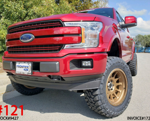 2019 FORD F150 CREW CAB #9427 6″ Offroad Lift Kit System w/ Shocks, MRW Method 605 20x10 Rims, 35-12.5-20 Toyo Open Country M/T, AMP Electric Side Step Boards w/ LED.