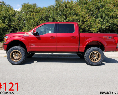 2019 FORD F150 CREW CAB #9427 6″ Offroad Lift Kit System w/ Shocks, MRW Method 605 20x10 Rims, 35-12.5-20 Toyo Open Country M/T, AMP Electric Side Step Boards w/ LED.